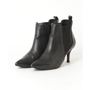 「CARRANO」 ショートブーツ 35 ブラック レディース