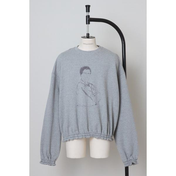トレーナー スウェット ORDINARY HOME HIS CREW WITH PRINTING メ...