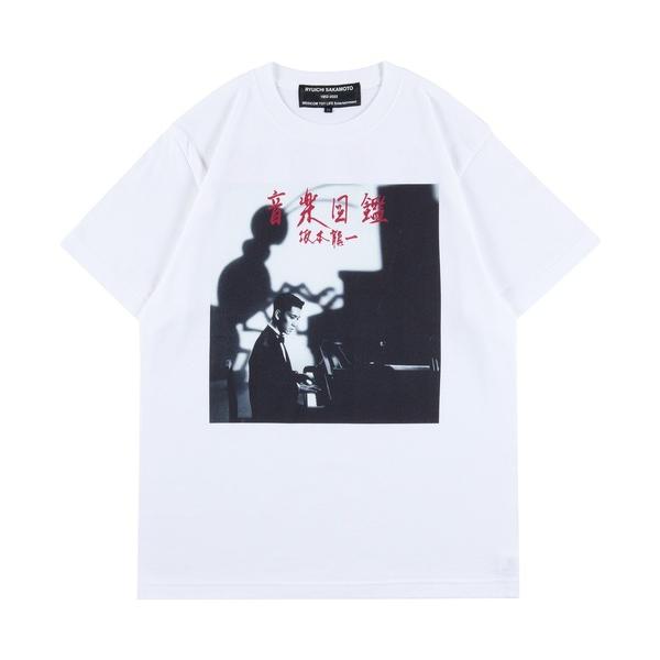 tシャツ MLE 坂本龍一 「音楽図鑑」 TEE メンズ