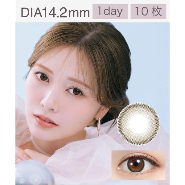 カラコン コンタクトレンズ フェリアモ feliamo 1DAY 10枚入り ウーロンティー ナチュ...