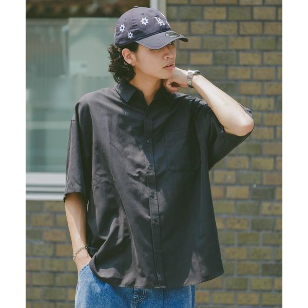 シャツ シルキードレープ/オーバーサイズシャツ メンズ