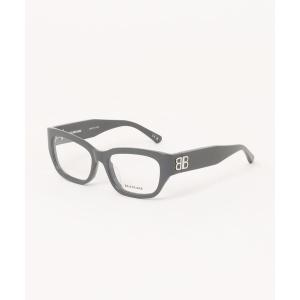 伊達メガネ メガネ 眼鏡 「BALENCIAGA/バレンシアガ」スクエア メガネ BB0364OA 003 レディース メンズ