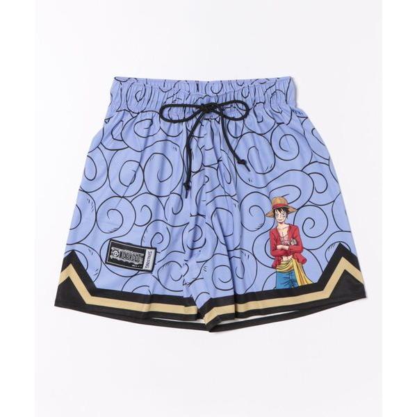 パンツ 「SPALDING/スポルディング」ジャージーショーツ ONE PIECE ゴムゴムの実/吸...