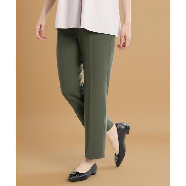 パンツ 「私のパンツ／手洗い可」ベーシックテーパードパンツ レディース