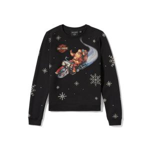 コート アウター ハッピーハーレーデイズフリース レディース