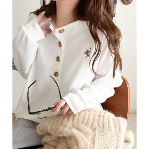ヘンリーネック tシャツ 着回し力抜群♪リラック...の商品画像