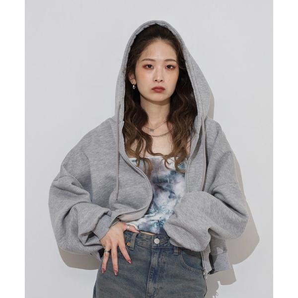 キャミソール カップ付きタイダイ柄キャミ