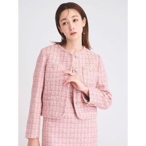 CELFORD / セルフォード パイピングデザインツイードジャケット