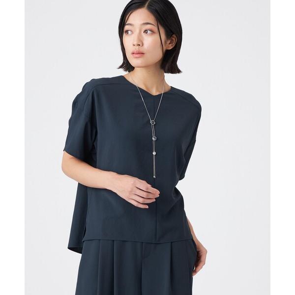 ブラウス シャツ 「吸水速乾・接触冷感・UV・ウォッシャブル」ファンクションデシンブラウス レディー...