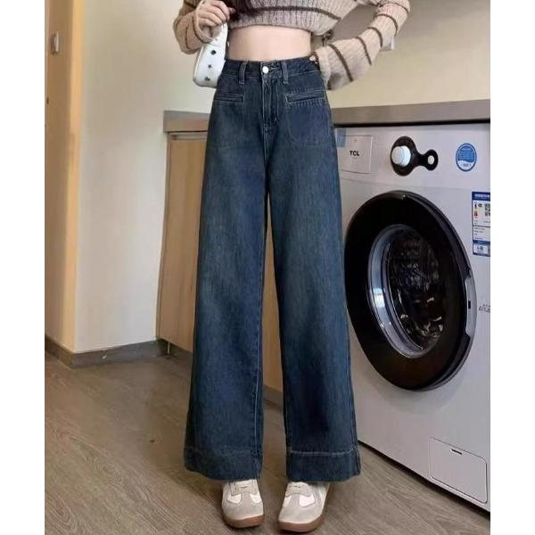 ワイドパンツ ジーンズ デニム デニムパンツ デニムパンツ_ヴィンテージ レディース
