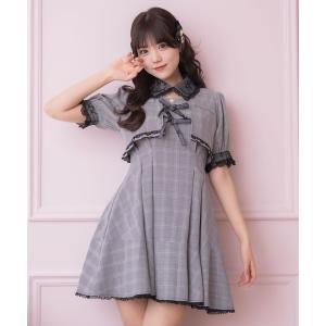 evelyn / バイカラーニットフレアワンピース ピンクベージュ S-25-01