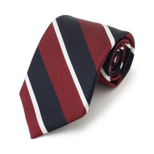 ネクタイ 「定番」オーセンティック レジメンタル ネクタイ