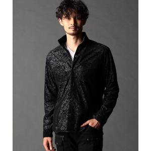 シャツ フロッキーペイズリープリントシャツ メンズ