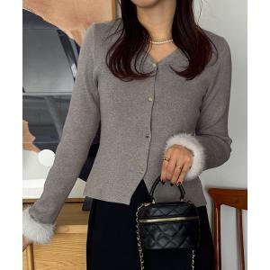 ブルックスブラザーズ チョコミントアーガイル　Vネックカーディガン キッドモヘアブレンド チョコミントアーガイル Vネックベスト | Brooks