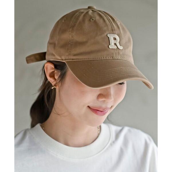 キャップ 帽子 Ｒロゴコットンキャップ レディース