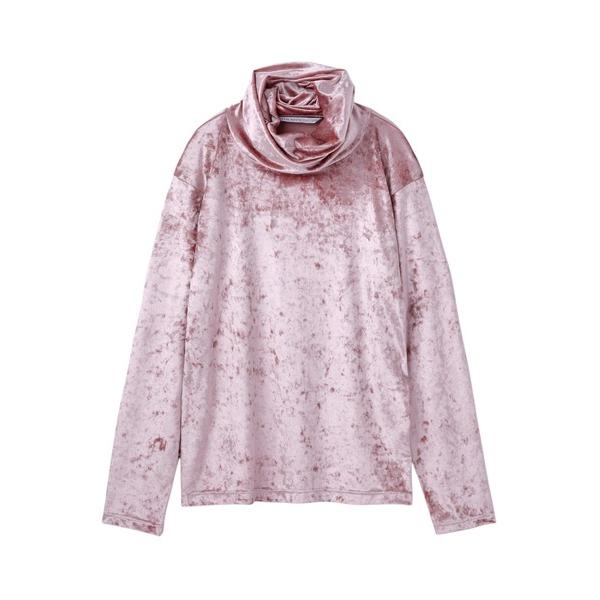 tシャツ CRUSHED VELOUR TURTLE NECK TOP メンズ