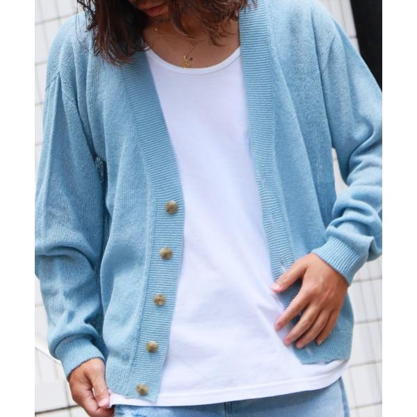 カーディガン WP WESTPOINT/ダブルピー ウエストポイント ギマブークレカーディガン メン...