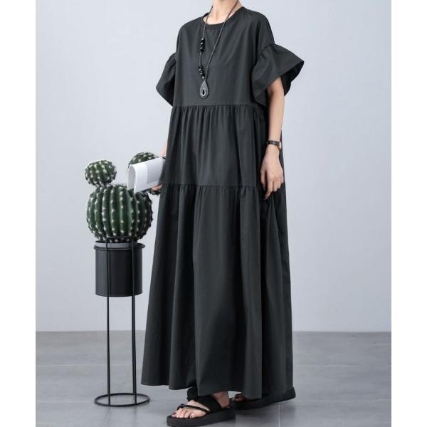 ワンピース ティアードワンピース