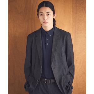 ジャケット テーラードジャケット 「セットアップ対応」デニムライクストレッチ テーラードジャケット メンズ