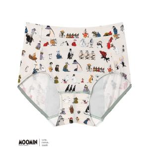 ショーツ 「ムーミンコラボ」MOOMIN × une nana cool ナイト用サニタリーショーツ