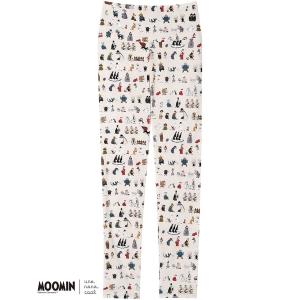 レギンス スパッツ 「ムーミンコラボ」MOOMIN × une nana cool ハラマキ付きレギンス レディース
