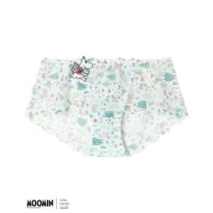 ショーツ 「ムーミンコラボ」MOOMIN× une nana cool 364 レース 総レースショーツ