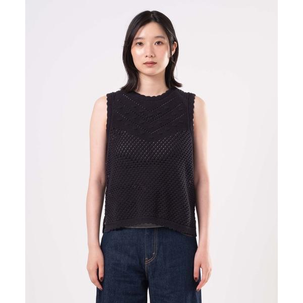 タンクトップ ノースリーブ Levi's/リーバイス ADRIENNE クロシェット タンクトップ ...