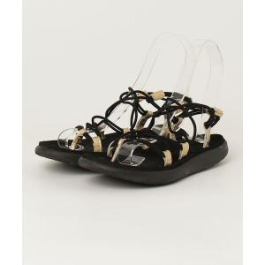 「Teva」 フラットサンダル W6 ブラック レディース