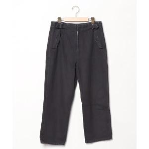 「khakito」 チノパンツ MEDIUM チャコール レディース