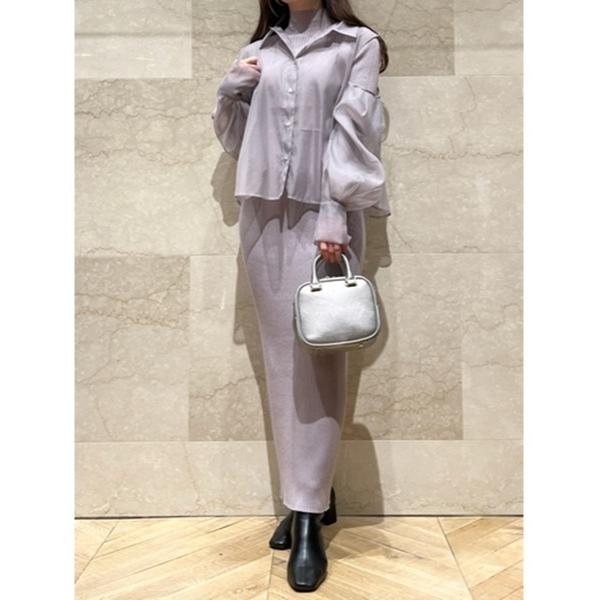 「SNIDEL」 コンビワンピース FREE パープル レディース