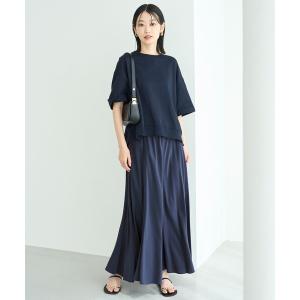 UNFILO（アンフィーロ） ワンピース BEAUTY FORM JERSEY キーネック