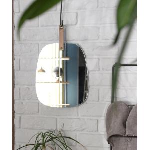 鏡 「a.depeche/アデペシュ」壁に掛けられるミラー　おしゃれなギフトに最適！　clou hanging mirror 002 NT