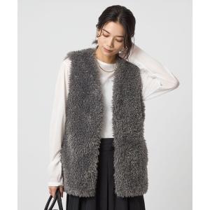 ベスト ジレ ボア ベスト レディース