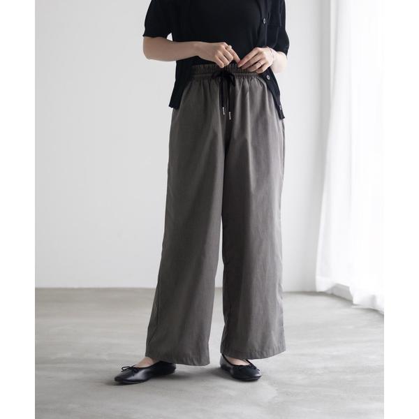 ジーンズ デニム デニムパンツ milli de l'air  デニムライク セミワイドパンツ レデ...