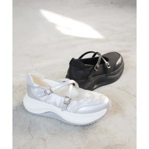 スニーカー 厚底バレエシューズ　4810001 レディース