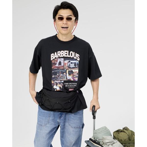 tシャツ 「Coleman×TAKEDA BBQwith BAYFLOW」フロントプリントTシャツ ...