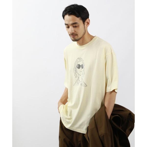 tシャツ ハンドペイントプリントTシャツ メンズ