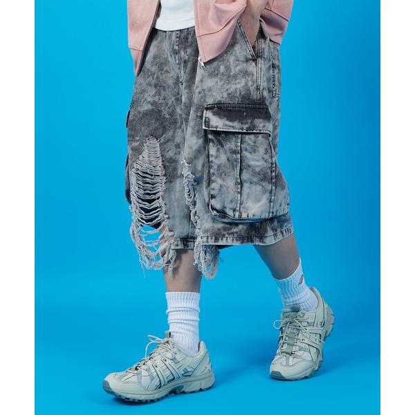 パンツ クラッシュカーゴショーツ メンズ レディース