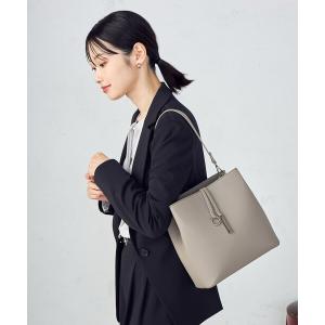 トートバッグ ロゴプレート ミニバッグ レディース