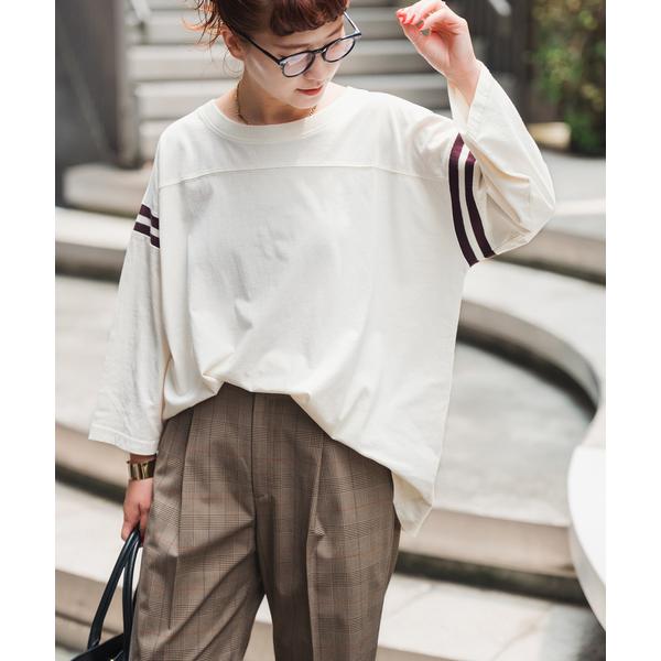 tシャツ フットボールL/S レディース