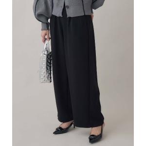 パンツ cloche カットジョーゼットバレルパンツ レディース
