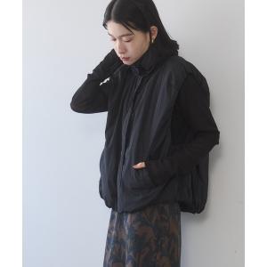 ダウンベスト ベスト 薄中綿 バルーンベスト レディース