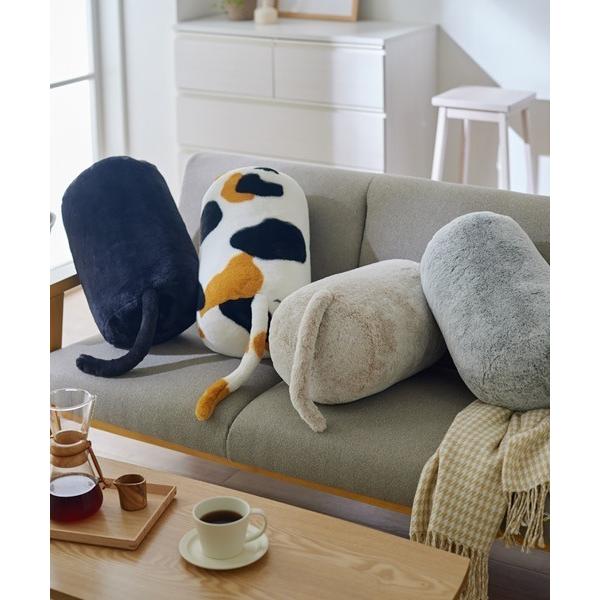クッション クッションカバー まるで猫！のようなモフモフ抱っこクッション・抱き枕「猫Feel」