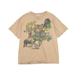 tシャツ 「USED」90’s TURNER アニマル Tシャツ USA製 メンズ レディース