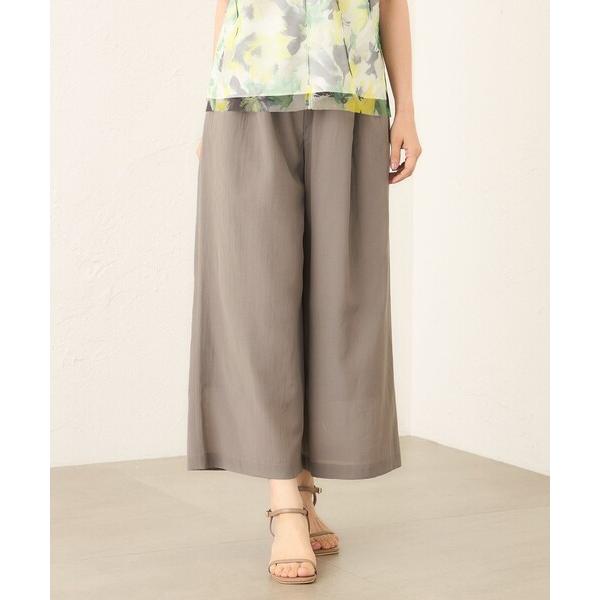 パンツ ライトローン　ワイドパンツ レディース