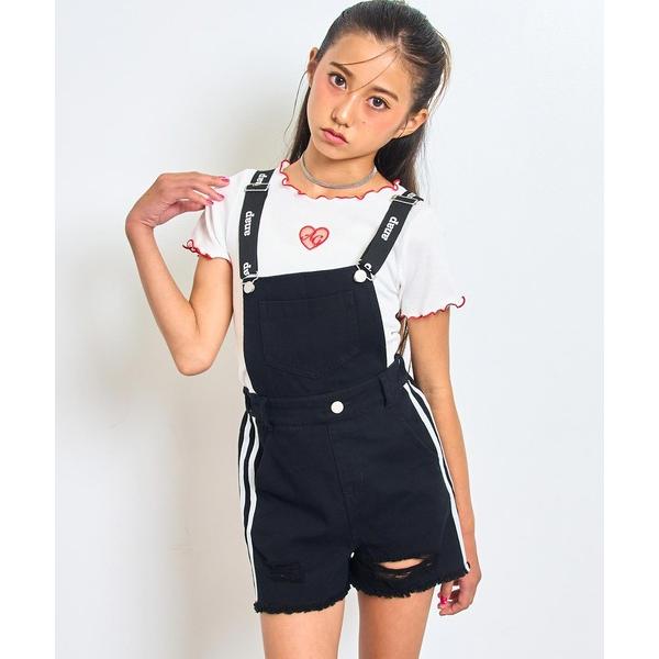 サロペット オーバーオール サイドライン サロペット「キッズお揃い」 キッズ 子供服 女の子