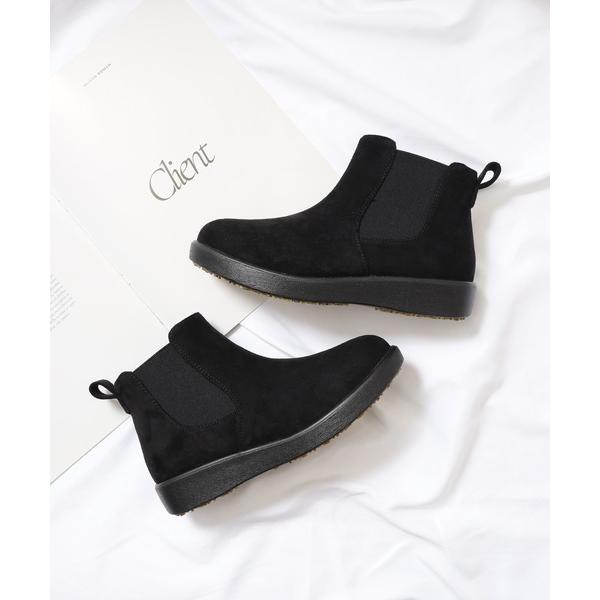 ブーツ NZソール幅広6Eゆったり設計サイドゴアブーツ レディース