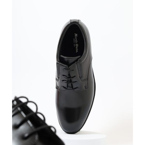 ビジネスシューズ ND防滑・防水・ガラス繊維底　プレーントゥビジネスシューズ メンズ