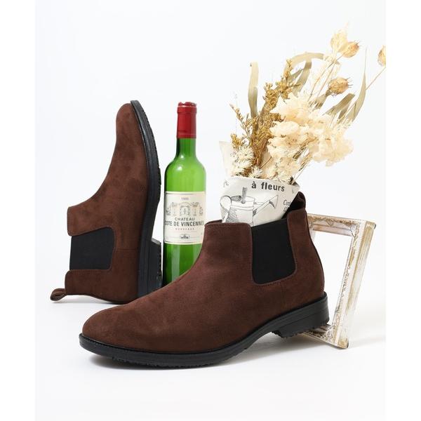 ブーツ ND防滑・防水・ガラス繊維底　ビジカジサイドゴアブーツ メンズ