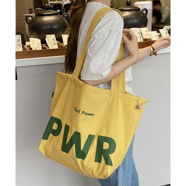 ショルダーバッグ バッグ ビッグロゴナイロントートバッグ 大容量鞄 レディース